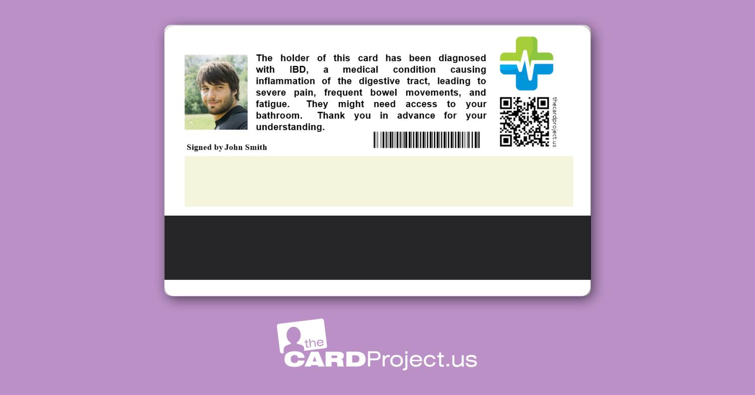 IBD Premium Medical Card (REAR)